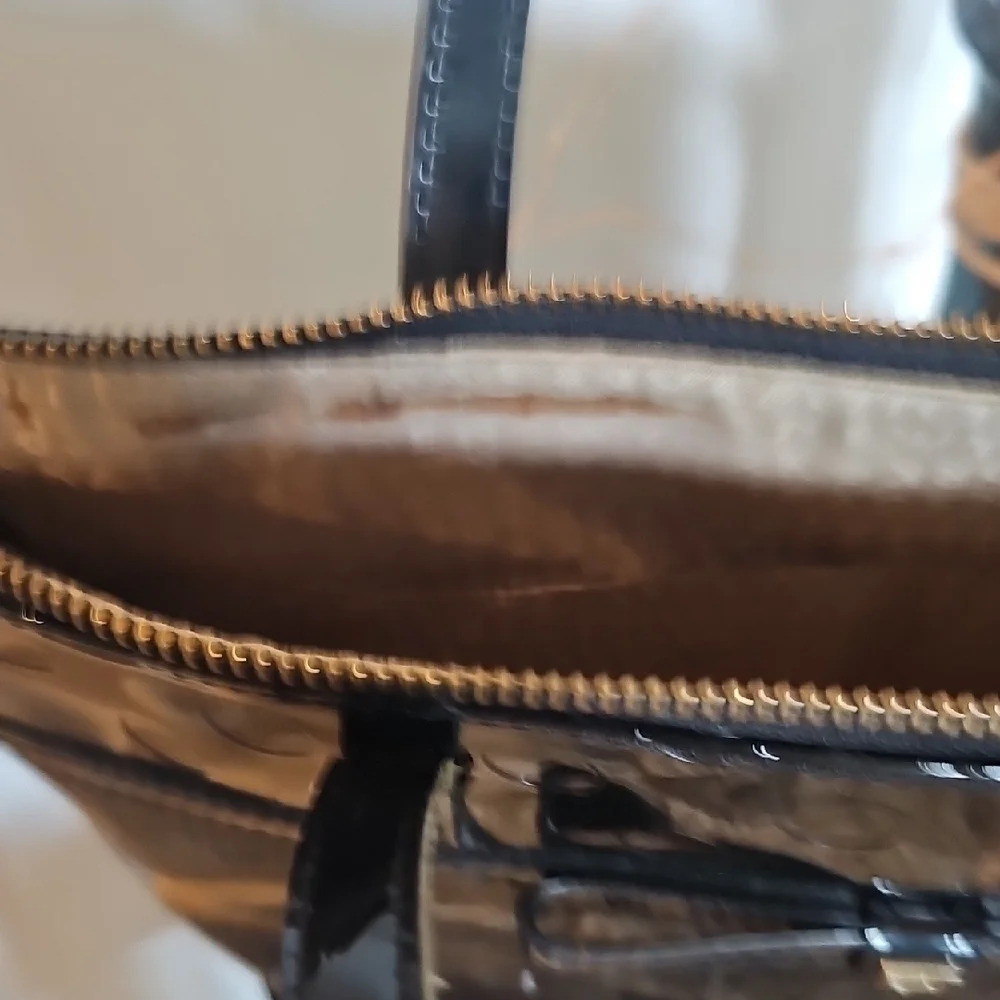 Kate Spade Black Patent Leather Tote Bag